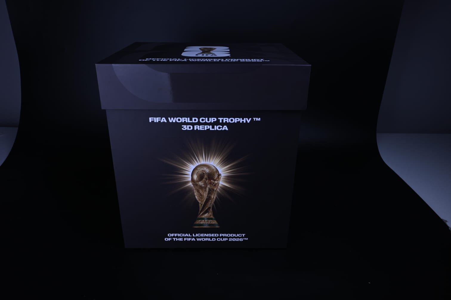 FIFA World Cup 2026 collector's edition outer gift box, front view