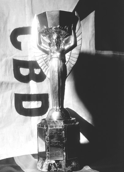 The Jules Rimet Cup™ before it was stolen for the final time in 1983